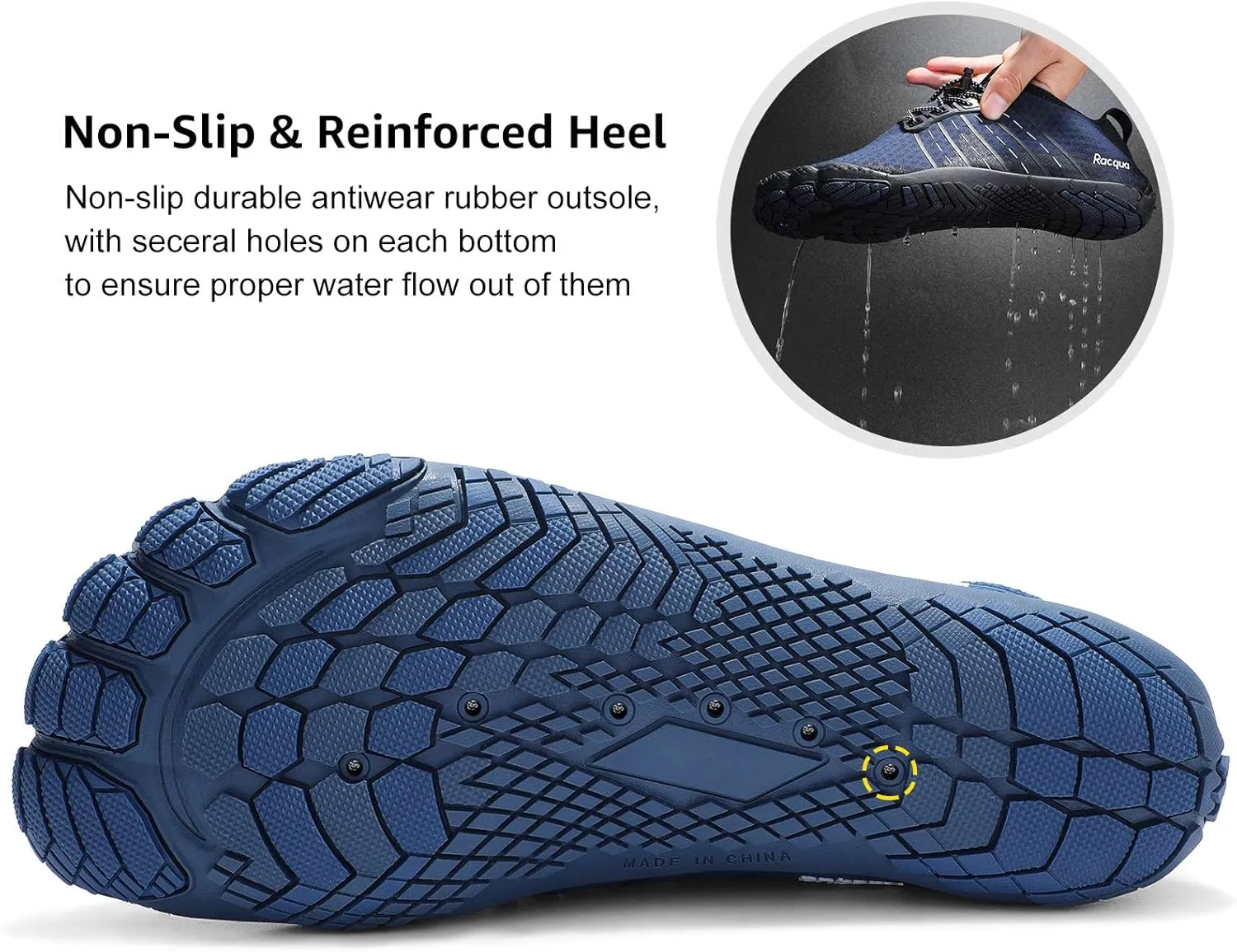 Racqua Composite Mesh Water Shoes Men Women