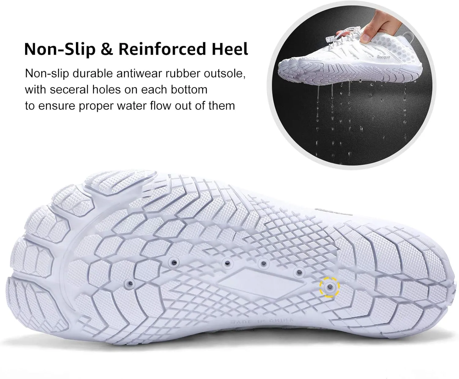 Racqua Composite Mesh Water Shoes Men Women