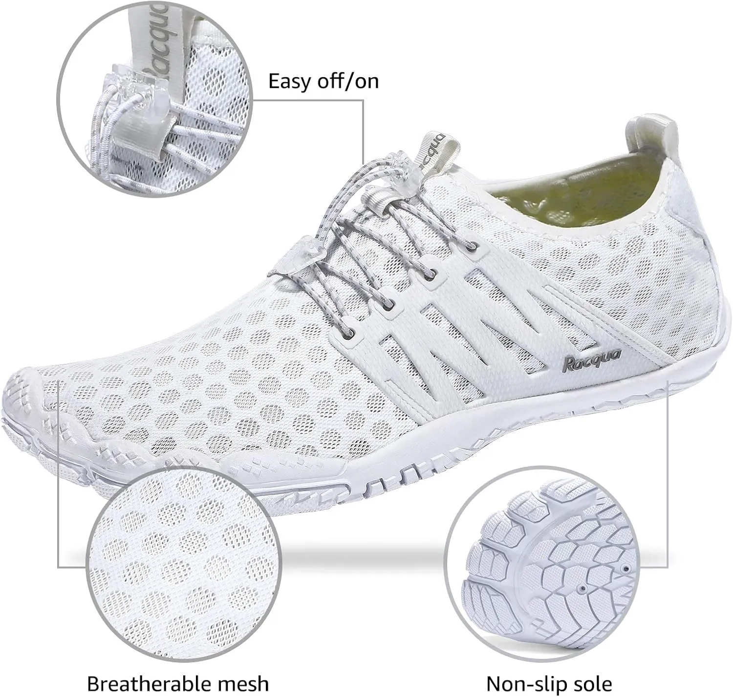 Racqua Composite Mesh Water Shoes Men Women