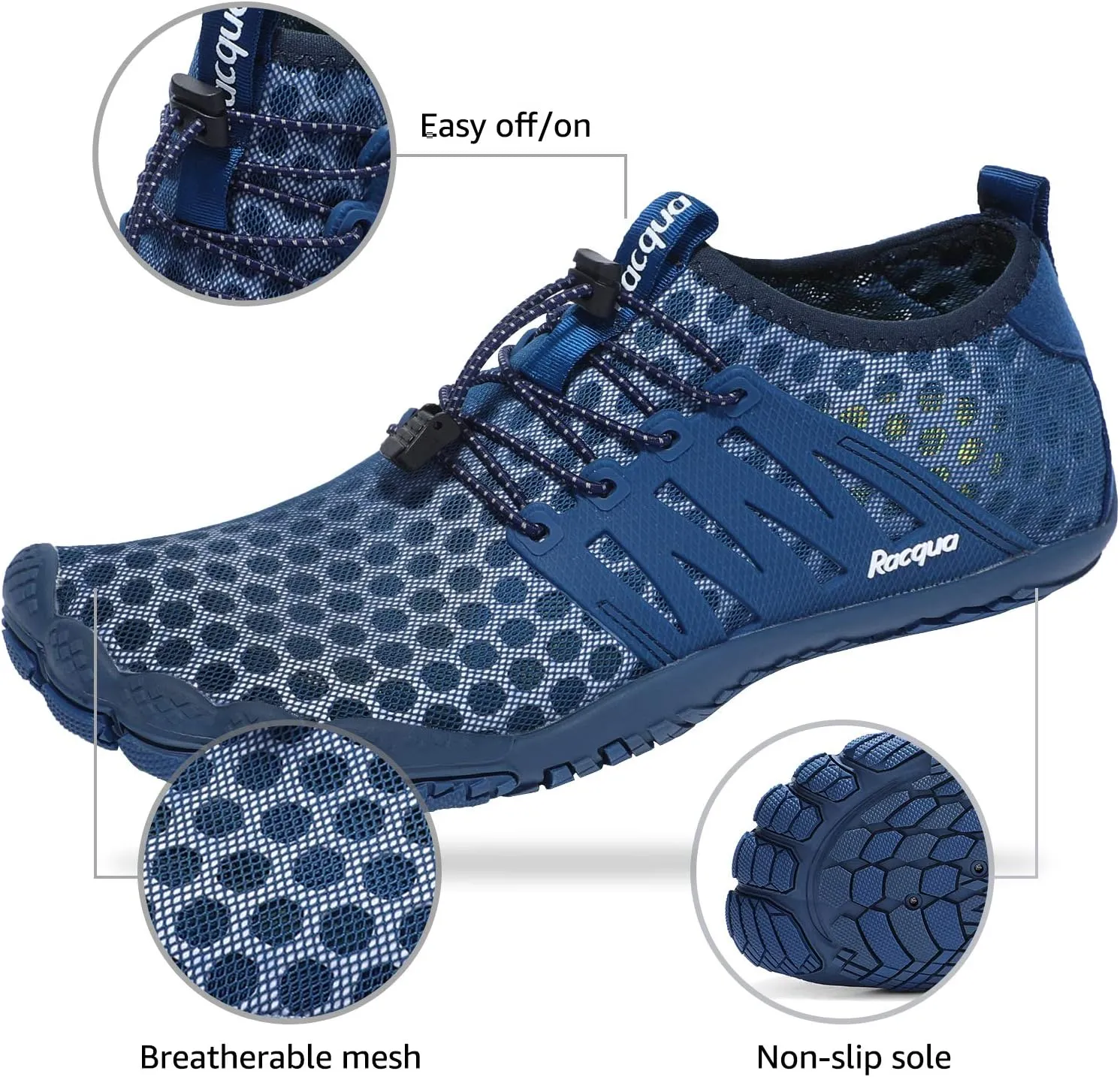 Racqua Composite Mesh Water Shoes Men Women