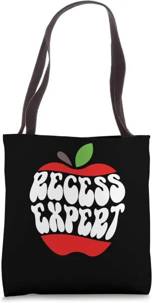 Recess Expert Students Playground Monitor Safety Supervisor Tote Bag