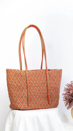 Red & Gold Large Size Basket