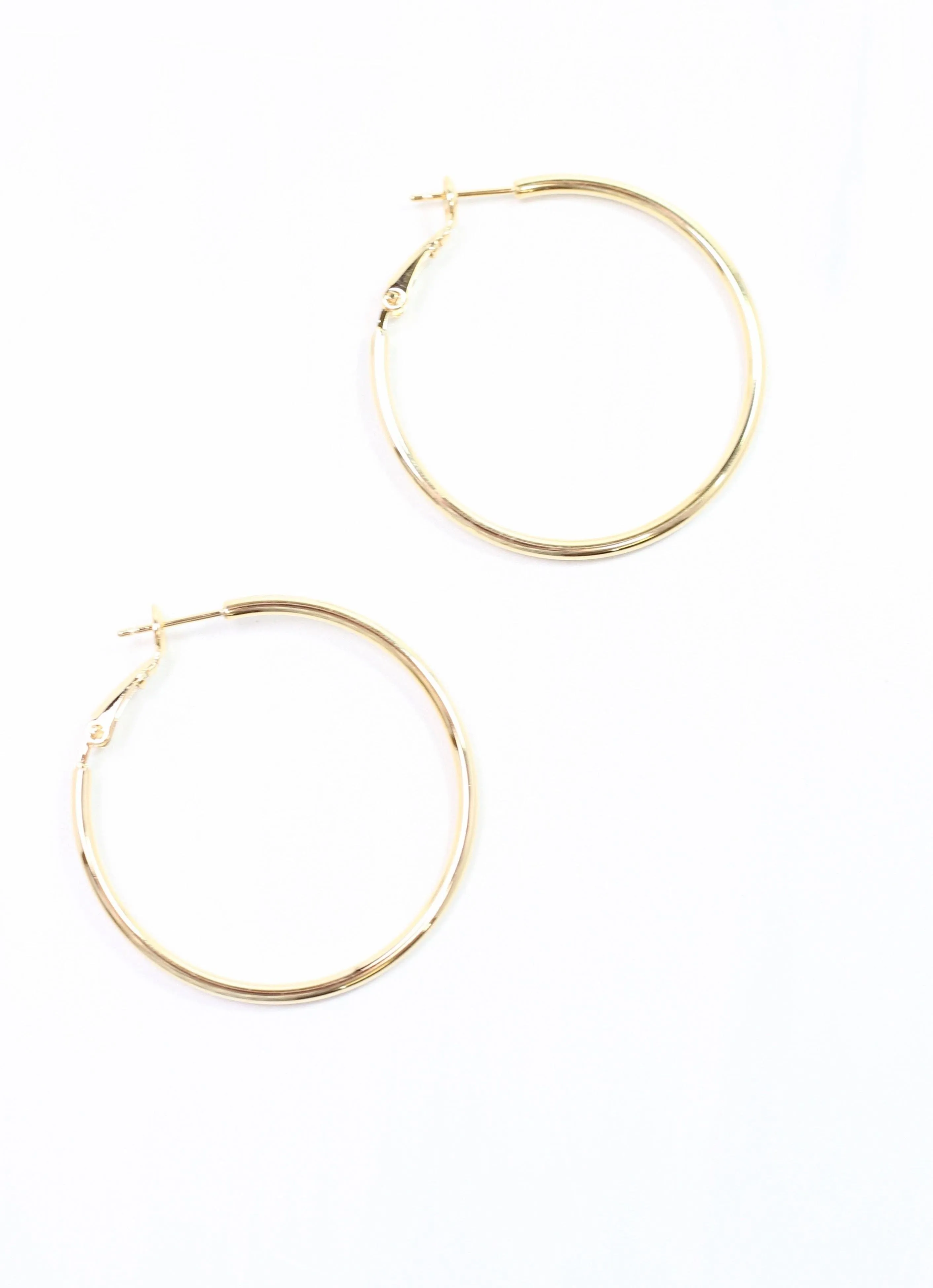 Renee Hoop Shiny Gold