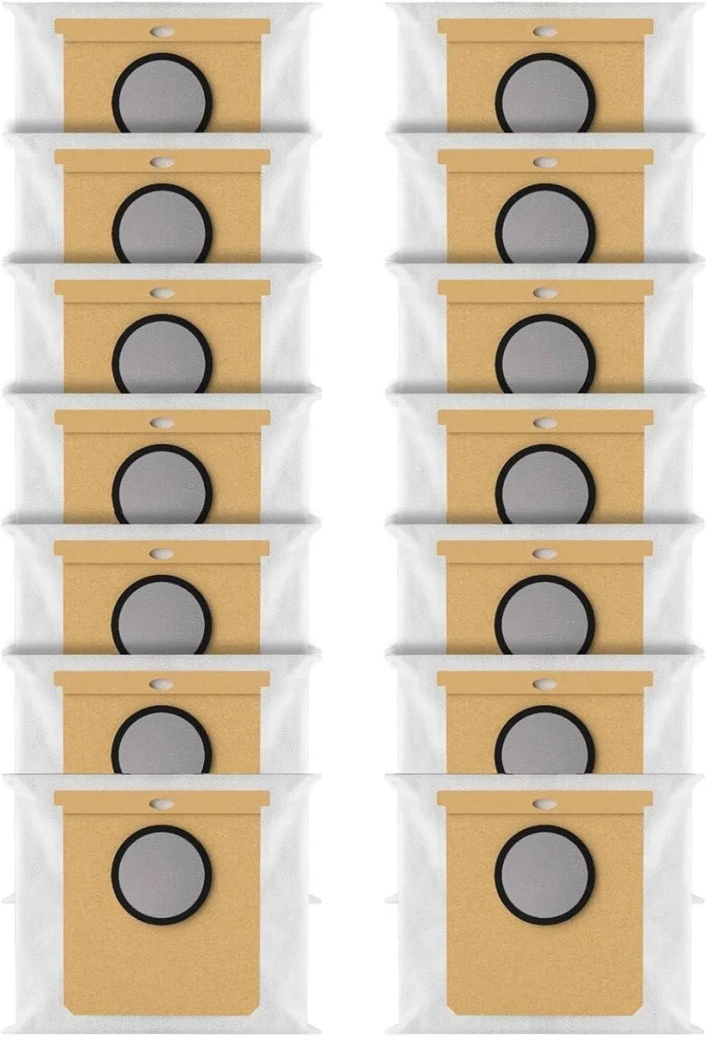 Replacement Dust bags for eufy L50 SES, L60 SES Self-Empty Station, Large Capacity,14 Pack