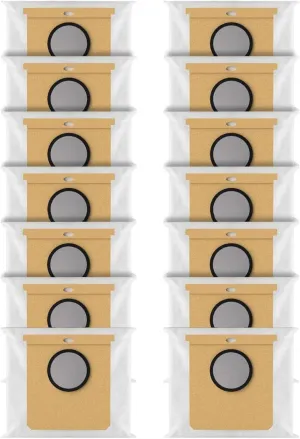 Replacement Dust bags for eufy L50 SES, L60 SES Self-Empty Station, Large Capacity,14 Pack
