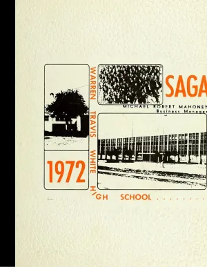 (Reprint) 1972 Yearbook: Warren Travis White High School, Dallas, Texas Paperback – May 1, 1972