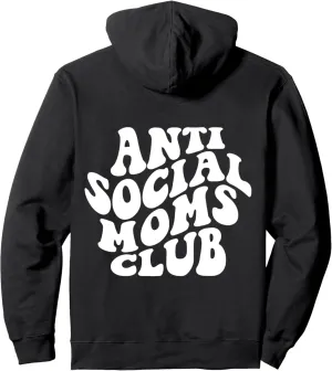 Retro Funny Mom Life Mothers Day Pullover Hoodie