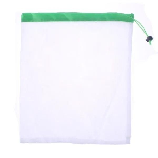 Reusable Grocery Shopping Fruit Vegetable Toys Storage Mesh Produce Bag
