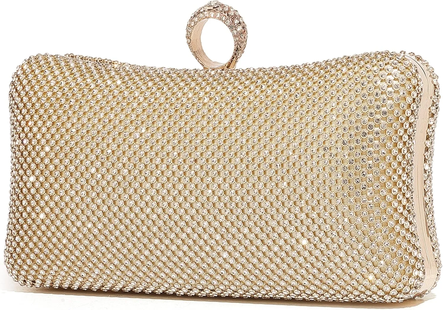 Rhinestone Clutch for Women Sparkly Evening Bag Formal Elegant Wedding Party Purse