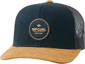 Rip Curl Curve Peak, Structured Trucker Hat, Mesh Snapback Baseball Cap for Men, Adjustable