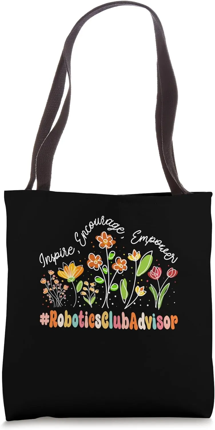 Robotics Club Advisor Appreciation Week Back to School Tote Bag