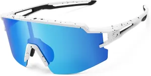 ROCKBROS Kids Sunglasses Polarized Youth Baseball Sunglasses Cycling Glasses UV400 Sports Glasses for Boys Girls Age 8-14