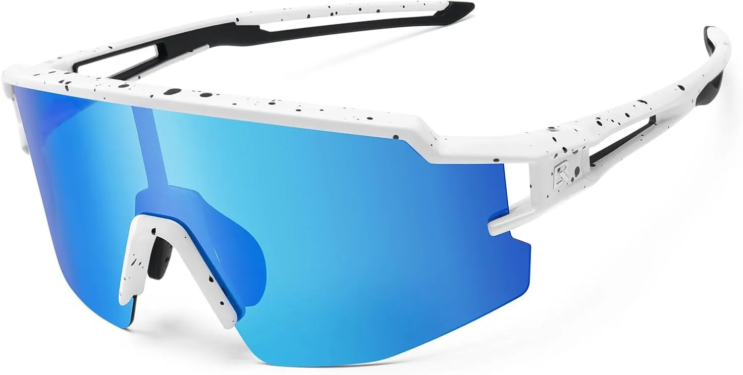 ROCKBROS Kids Sunglasses Polarized Youth Baseball Sunglasses Cycling Glasses UV400 Sports Glasses for Boys Girls Age 8-14