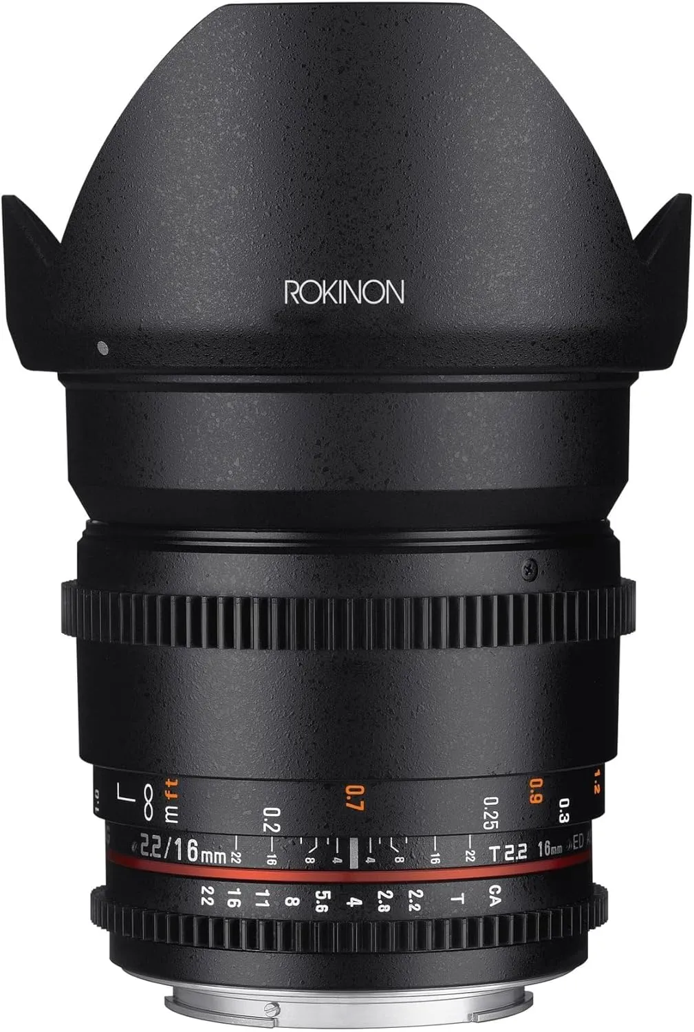 Rokinon 16mm T2.2 Cine DS APS-C Lens for Canon EF