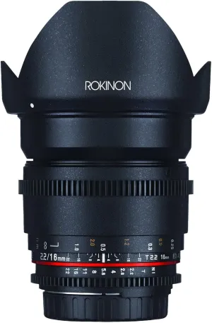 Rokinon 16mm T2.2 Cine DS APS-C Lens for Canon EF