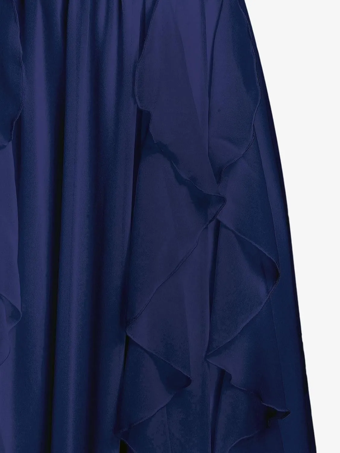 Rosegal Plus Size Party Dress for Women Lace Ruffles Cirsscross Cocktail Bridesmaid Wedding Guest Maxi Cami Formal Dress