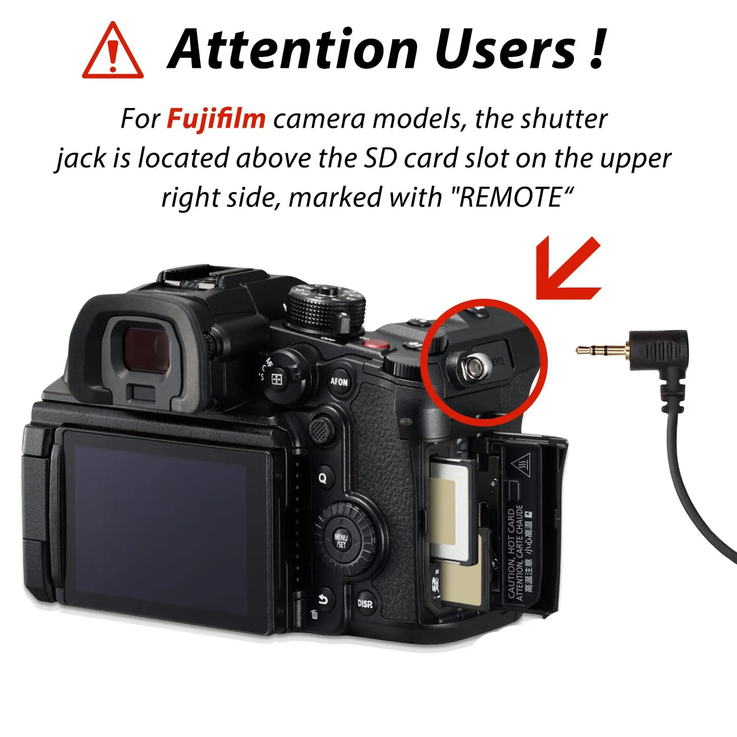 RSS-F(2.5mm) DJI Fuji/canon Camera Shutter Release Cable stabilizer Cable Support Ronin - sc/rsc2 /rs2 / rs3 /RS4/PRO stabilizer xt2 xt3/4 /5 gfx100/s/ii gfx50s for canon R100/77D/1300D/r100