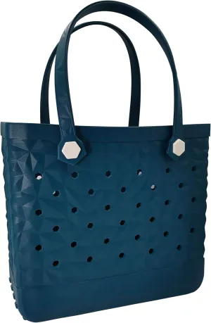 Rubber Beach Bag X-Large Rubber Tote Bag Waterproof Sandproof for Outdoor Versatile Easy Clean Tote Bags