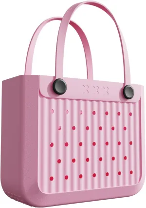 Rubber Beach Tote Bag, Waterproof EVA Travel Tote Washable Beach Handbags for Sports Outdoor Anti-Tip Bag