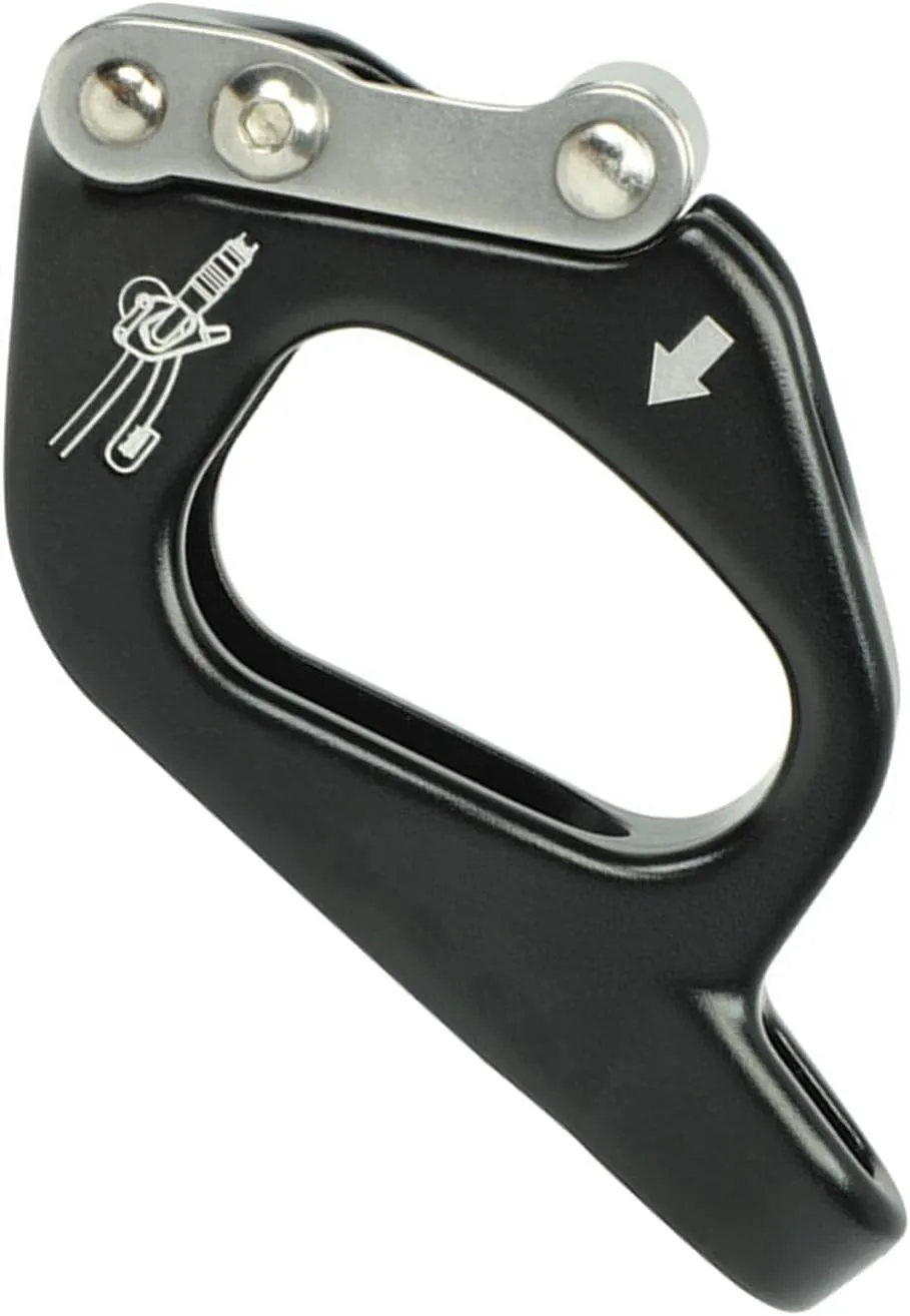 Rusts Rope Adjuster Climbing Descender for Rock Climbing Ergonomic Climbing Device for Rappelling & Ascending
