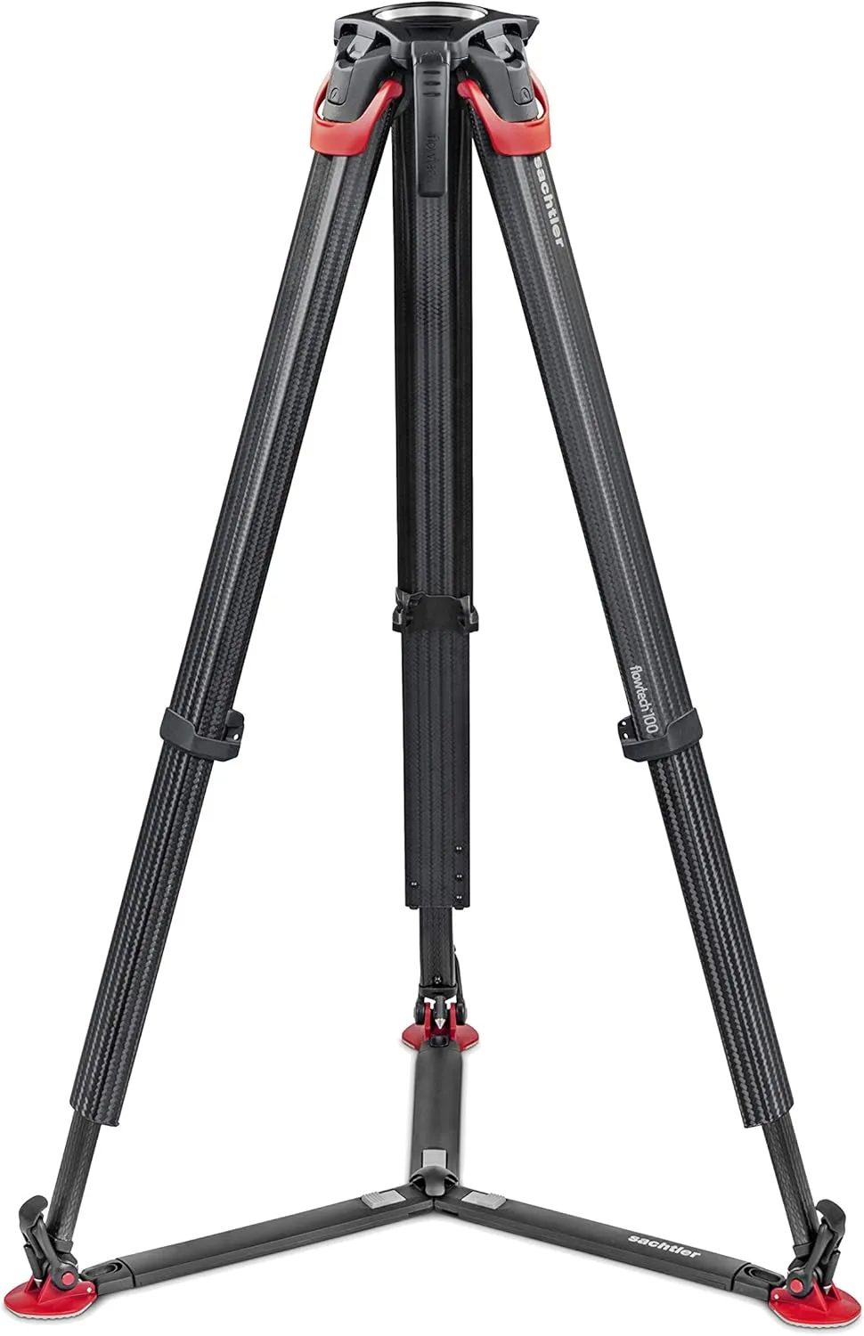 Sachtler Flowtech 100 GS (5587) - Carbon Fibre Tripod for DSLR, Mirrorless, Compact - Black