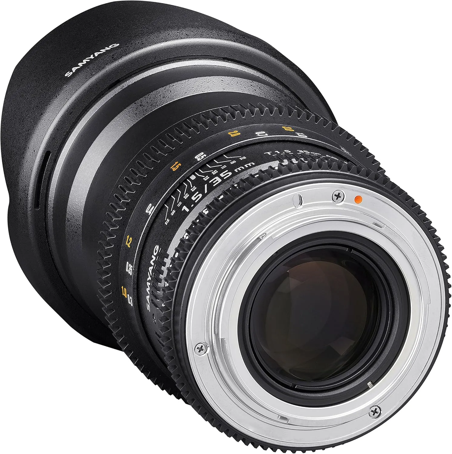 Samyang 35 mm T1.5 VDSLR II Manual Focus Video Lens for Nikon DSLR Camera