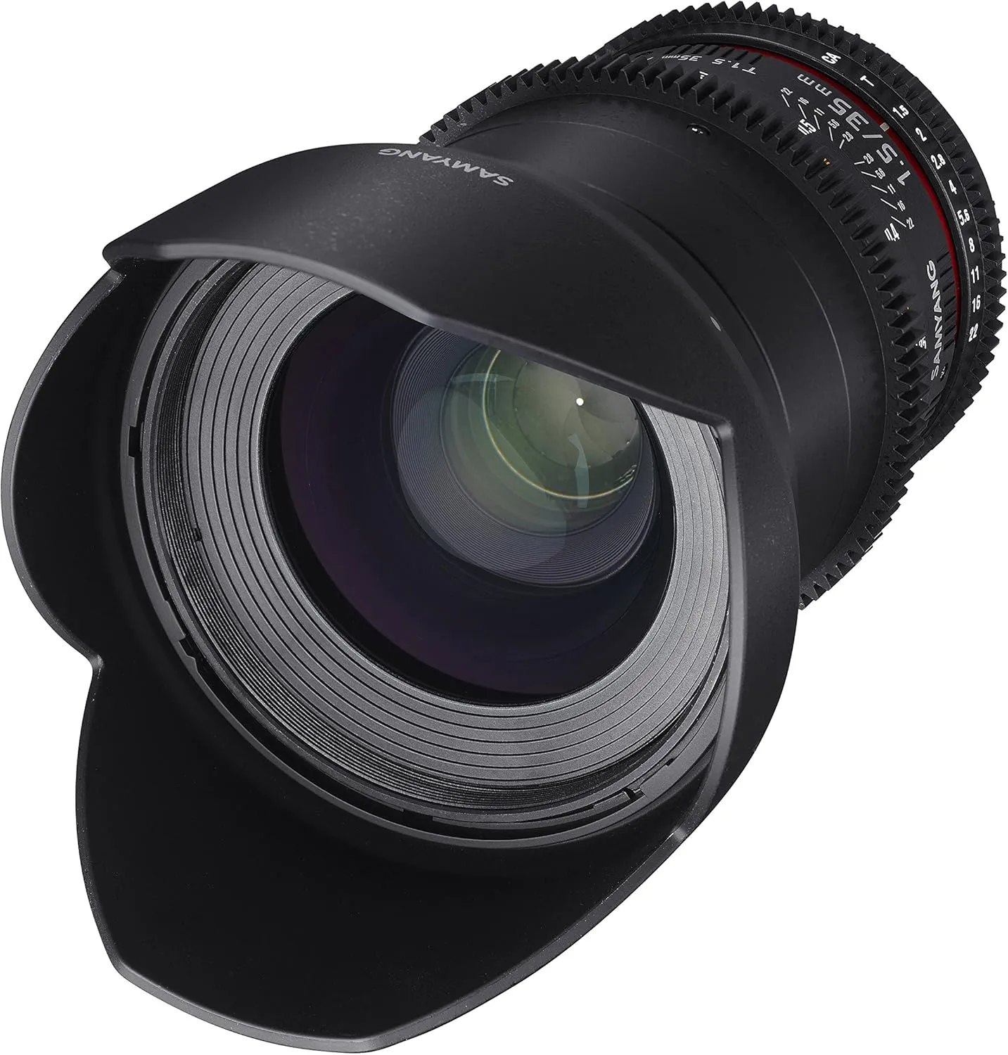 Samyang 35 mm T1.5 VDSLR II Manual Focus Video Lens for Nikon DSLR Camera