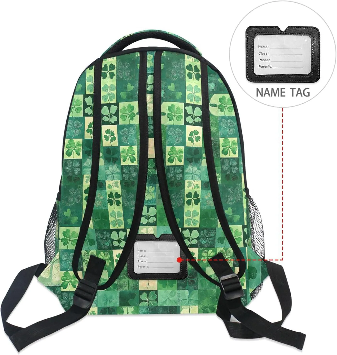 School Backpack for Teens Boys Girls Waterproof School Book Bag with Chest Strap Gift Men & Women St