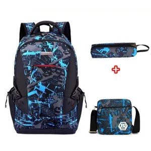 school backpack school waterproof Special members discount Streamlined bag Boy