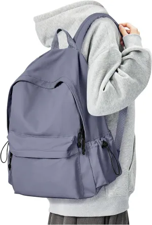 School Bag Backpack for Women Kids Teens Girls, Small Bookbag College Student Backpack for School Men Boys, Mochilas Escolares para Casual Daypack Mini Book Bag Blue ﻿
