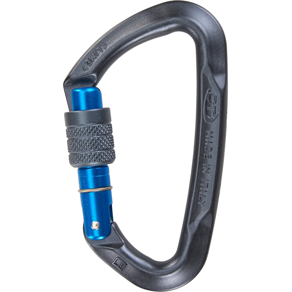 Screwgate Carabiner Lime SG