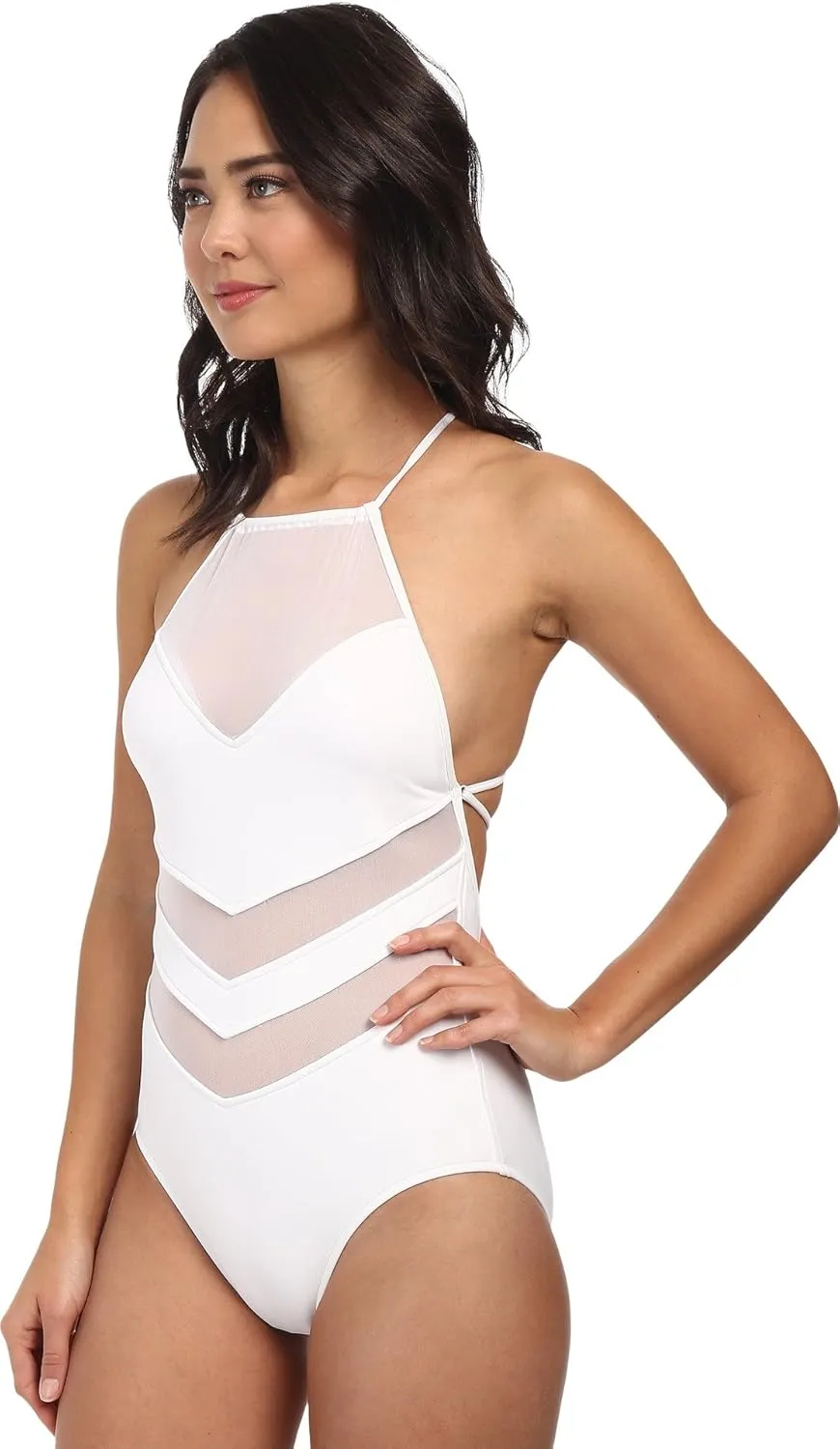 Seafolly Women's High Neck One Piece Swimsuit