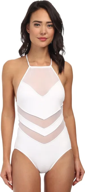 Seafolly Women's High Neck One Piece Swimsuit