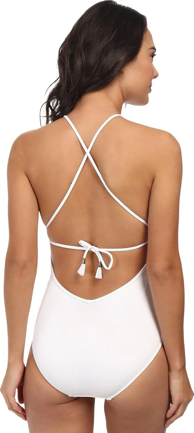 Seafolly Women's High Neck One Piece Swimsuit