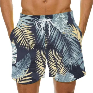 Sets for Men Summer Digital Print Drawstring Tie Elastic Waist Casual Fashion Beach Shorts Beach Shorts Swim Mens