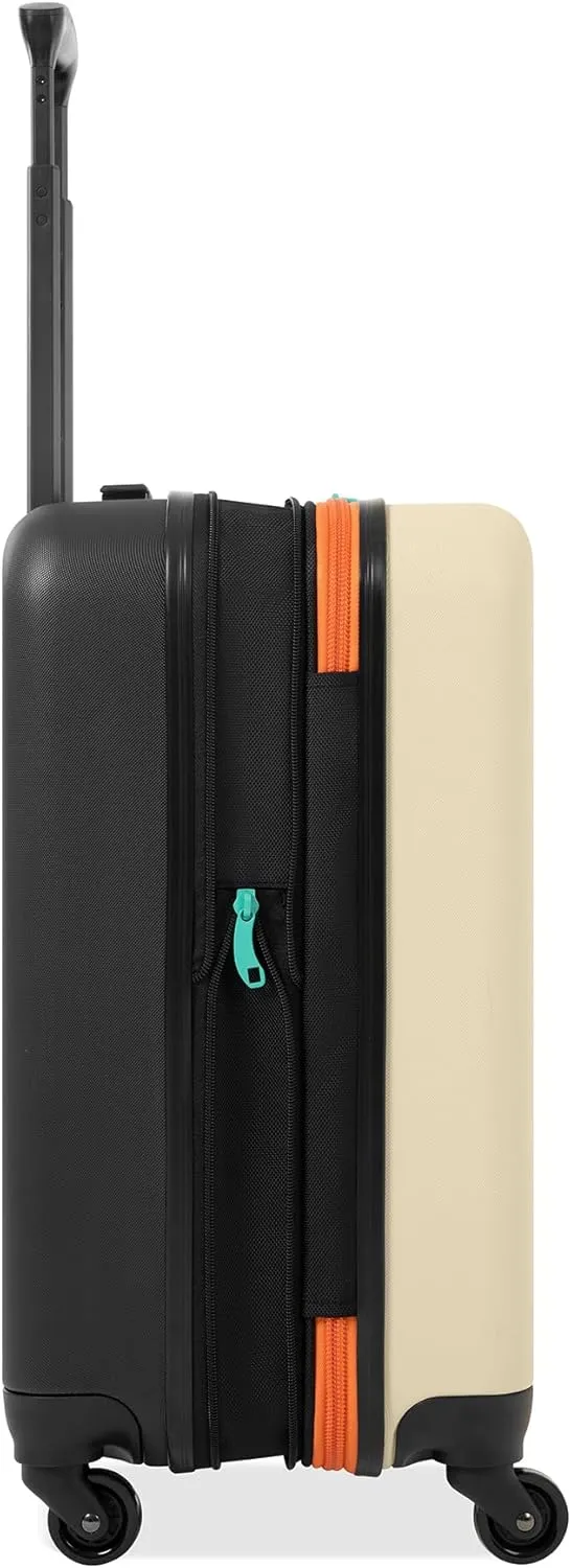 Sherpani Meridian, 22 Inch Carry On Luggage Airline Approved, Rolling Hardside Suitcase 22x14x9, Travel Luggage for Women, Expandable Suitcase, Travel Gift for Mothers Day 2025 (Bluff)