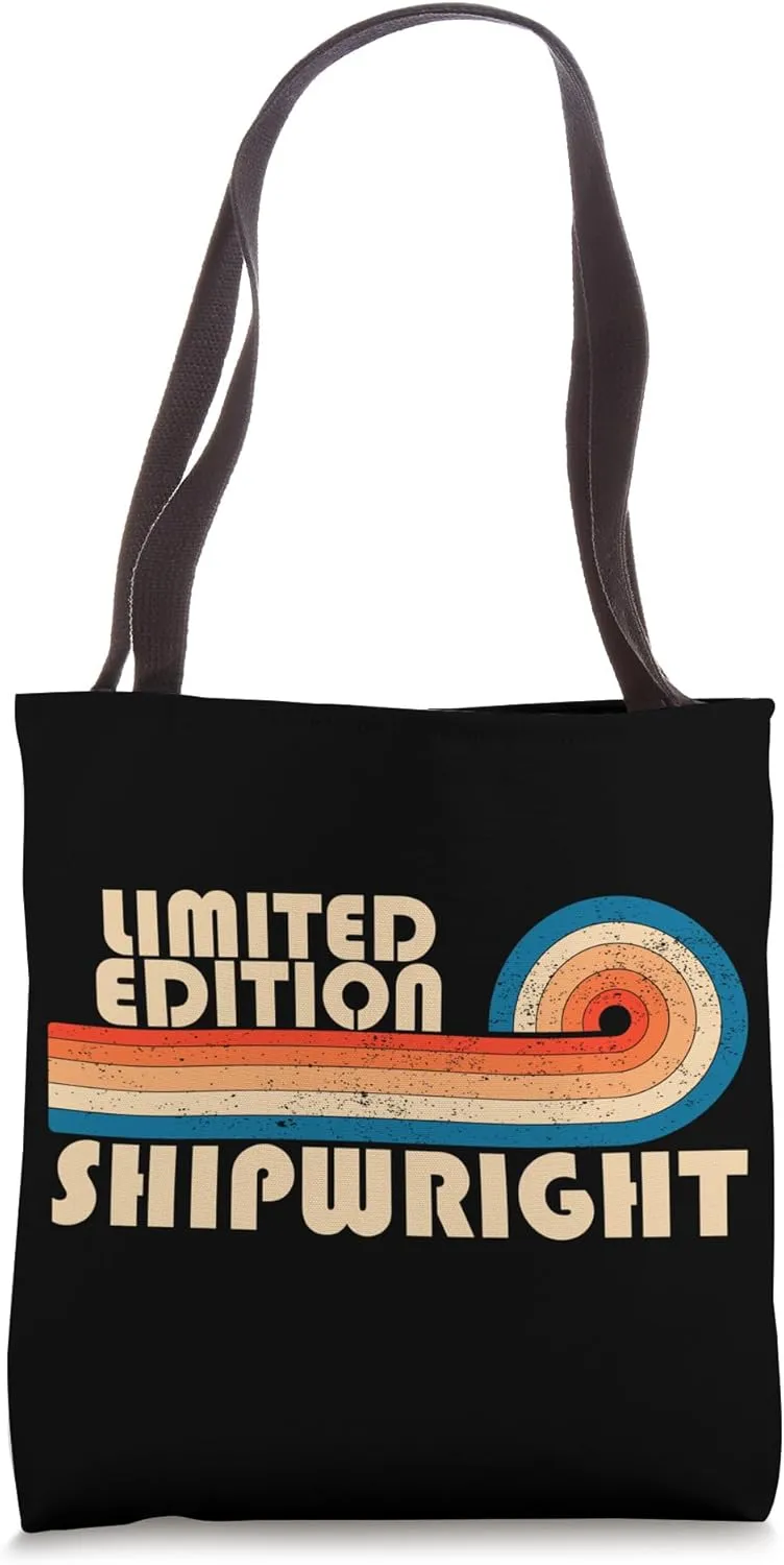 SHIPWRIGHT Funny Job Title Profession Birthday Worker Tote Bag
