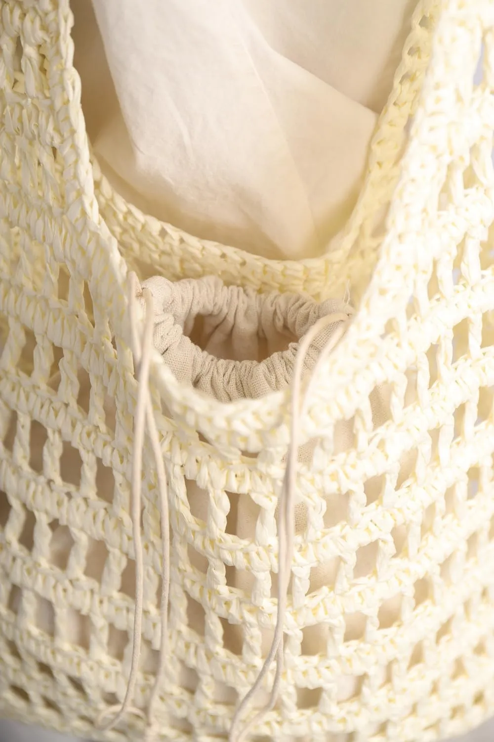 Sither Crochet Bags for Women Summer Beach Mesh Bag Plastic Handbags Knit Hollow Hobo Bag for Gift