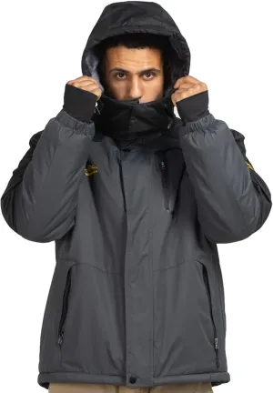 Ski Jacket with Hood for Men Waterproof Snow Winter Coat