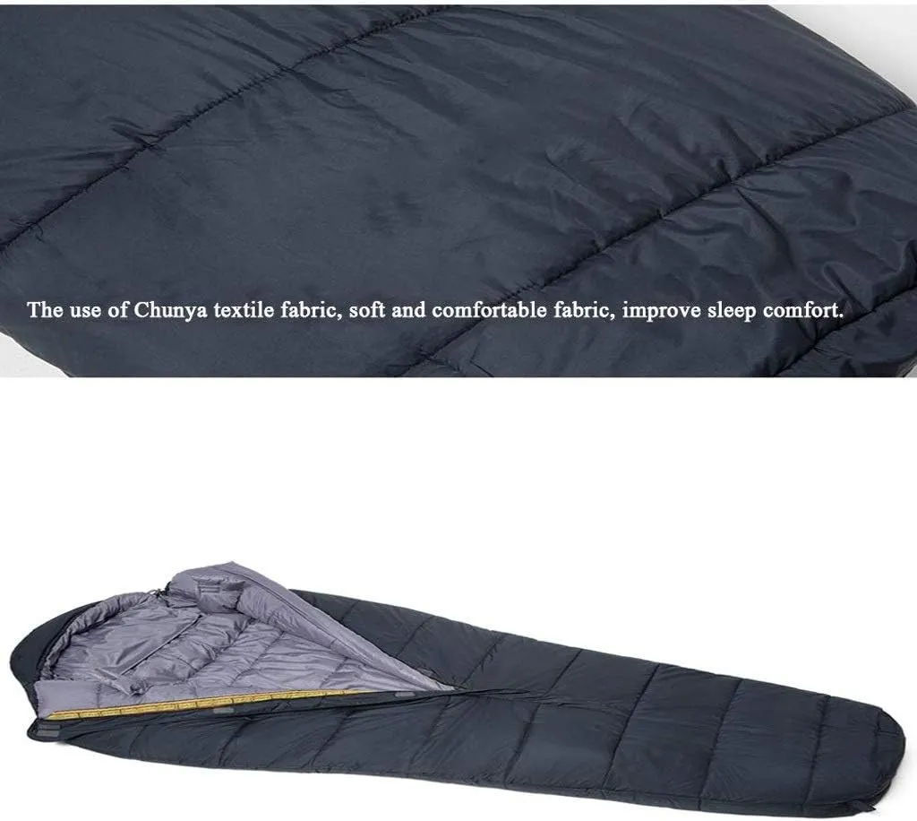Sleeping Bag, Outdoor Mummy Bag for Backpacking and Mountaineering, Lightweight Sleeping Bag for Men, Women
