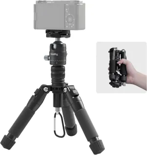 SmallRig VT-20 Aluminum Mini Tripod, 20" Desktop Tripod with 360° Ball Head, Compact Desktop Tripods for DSLR Camera Video Camcorder, Load up to 13lb/6kg-4289