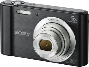 Sony Cyber-Shot DSC-W800/B 20.1MP Super HAD CCD Digital Camera | Black
