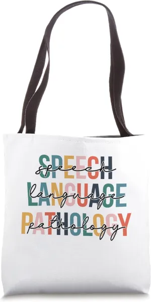 Speech Language Pathology Tote Bag