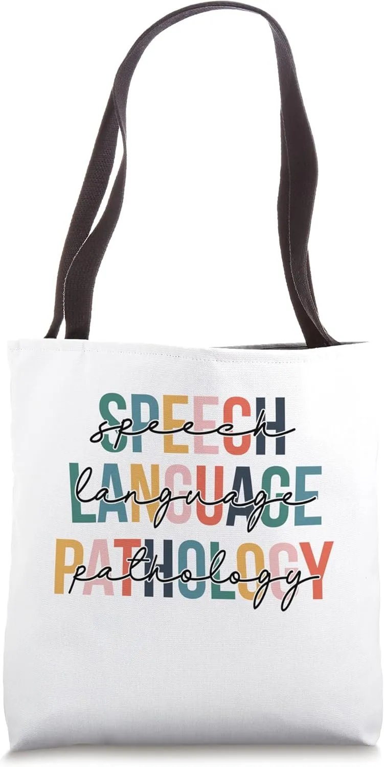 Speech Language Pathology Tote Bag