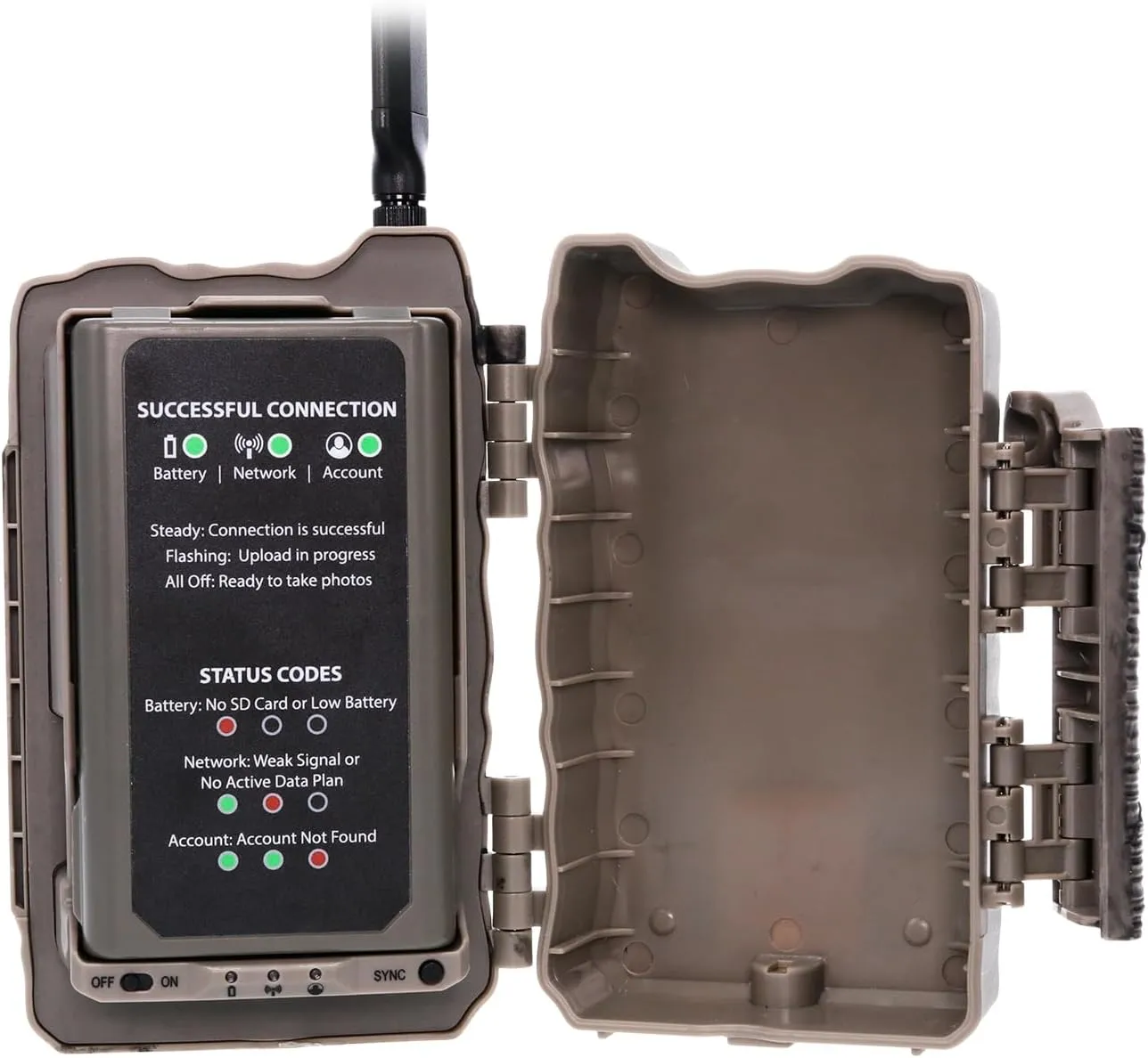 Stealth Cam Deceptor MAX Dual Sim 40MP Photo & 1440P QHD Video No-Glo LED Hunting Cellular Trail Camera, Available on AT&T & Verizon - 2 Pack