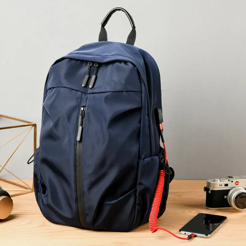 STOREXQ New Backpack Fashion Trendy Large Capacity Travel Mountaineering Bag Men's and Women's Casual Business Computer Bag Student Schoolbag