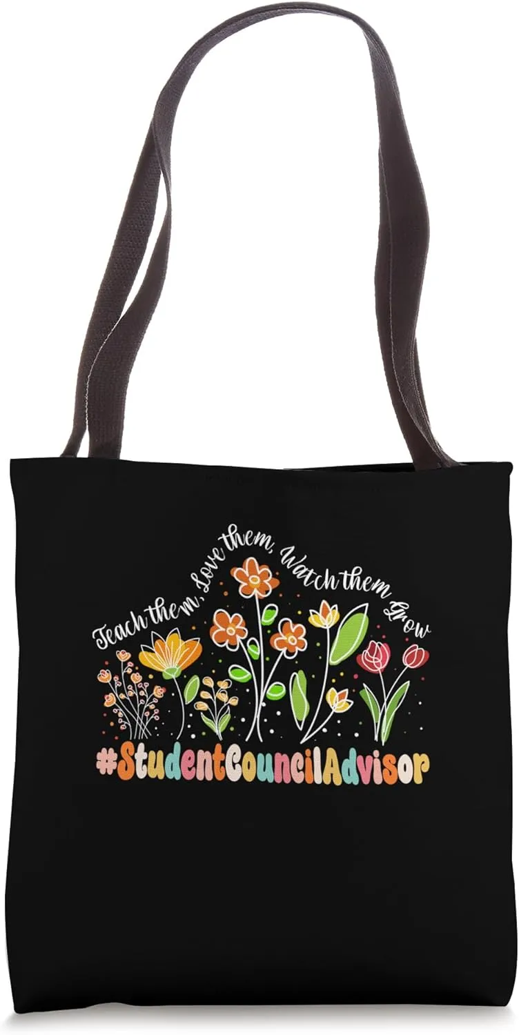 Student Council Advisor Appreciation Week Back to School Tote Bag