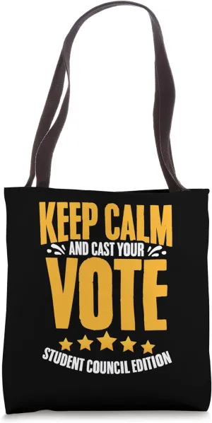 Student Council School Student Organization Class President Tote Bag