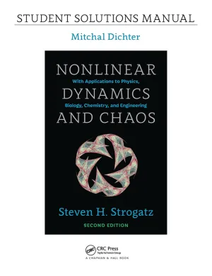 Student Solutions Manual for Nonlinear Dynamics and Chaos, 2nd edition 1st Edition