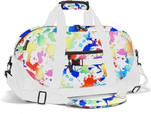 Stumdo Kids Overnighter Duffel Bags for kids, Carry-On Size & Ideal for School Practice or Overnight Travel Weekender Tote for Travel Gym Sport bag for Boys & Girls (cbse)